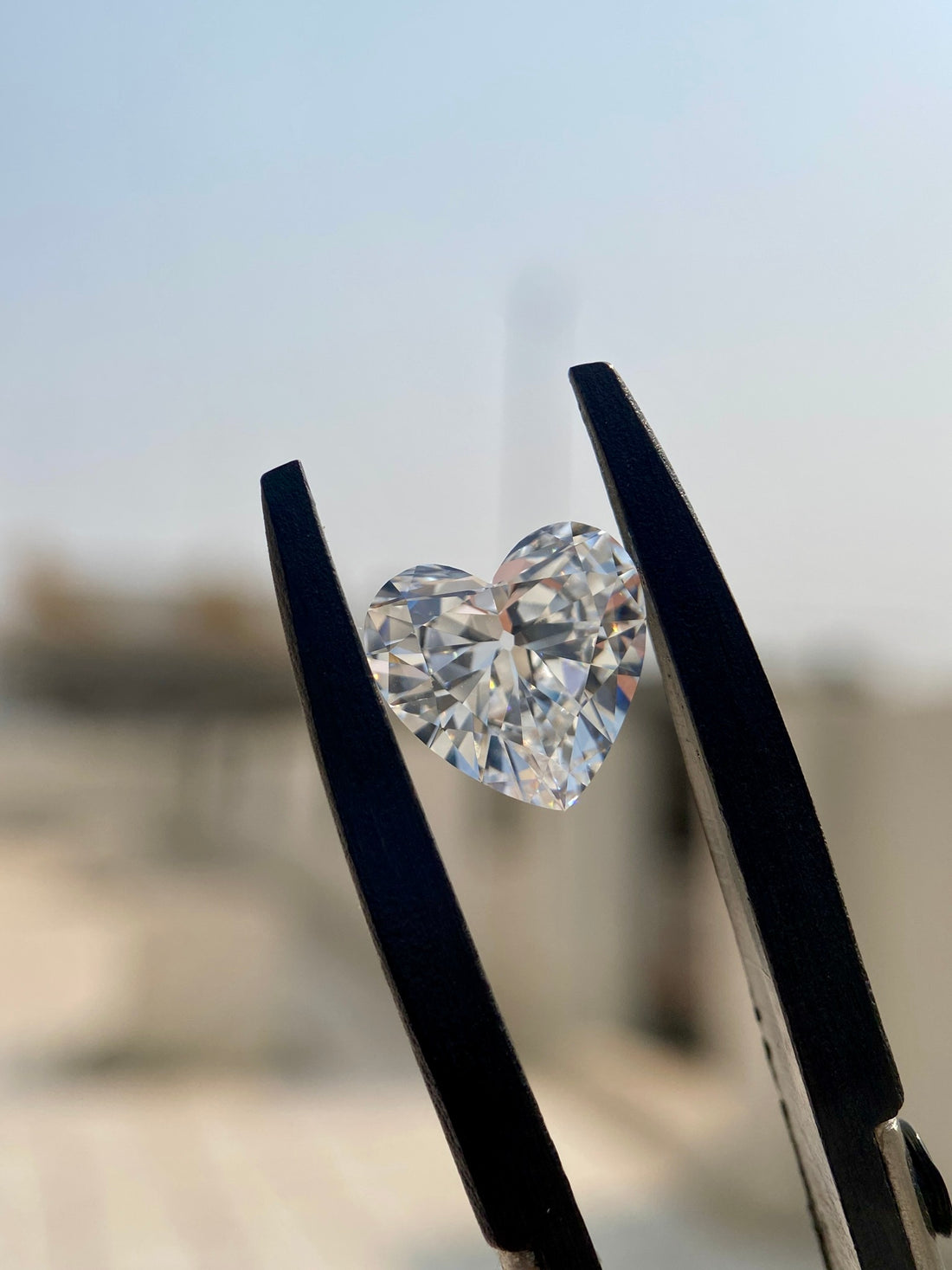 Heart Shape Lab Grown Loose Diamond