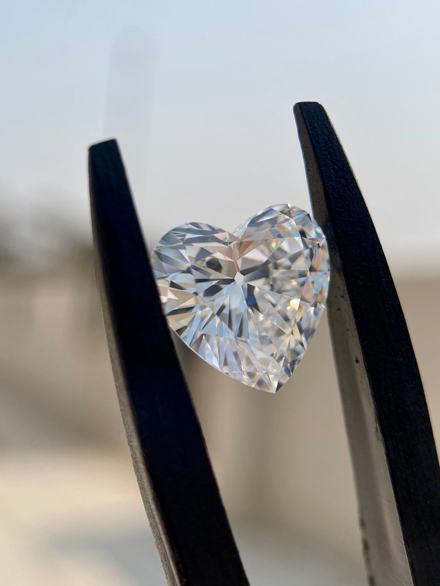 Heart Shape Lab Grown Loose Diamond