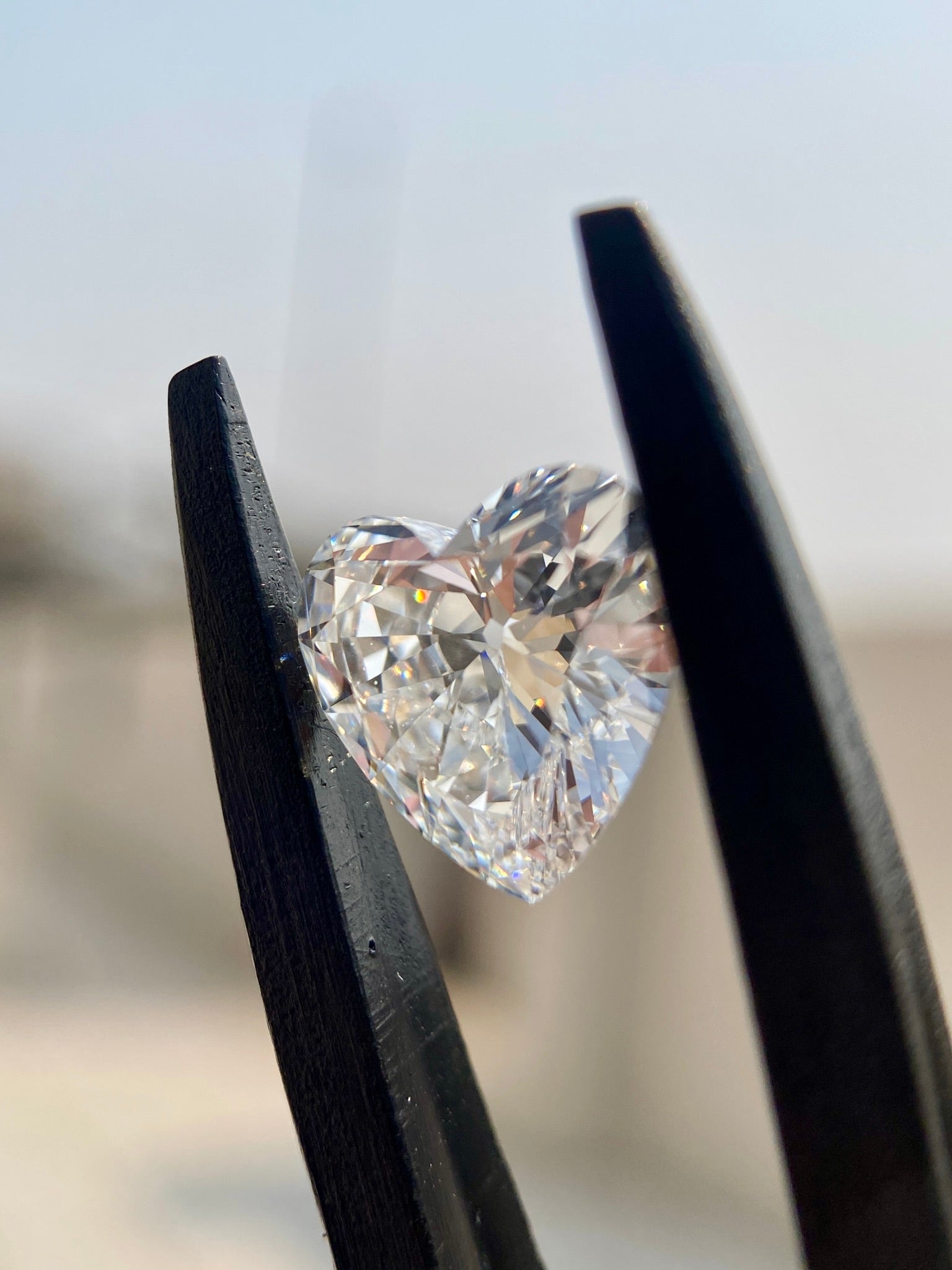 Heart Shape Lab Grown Loose Diamond