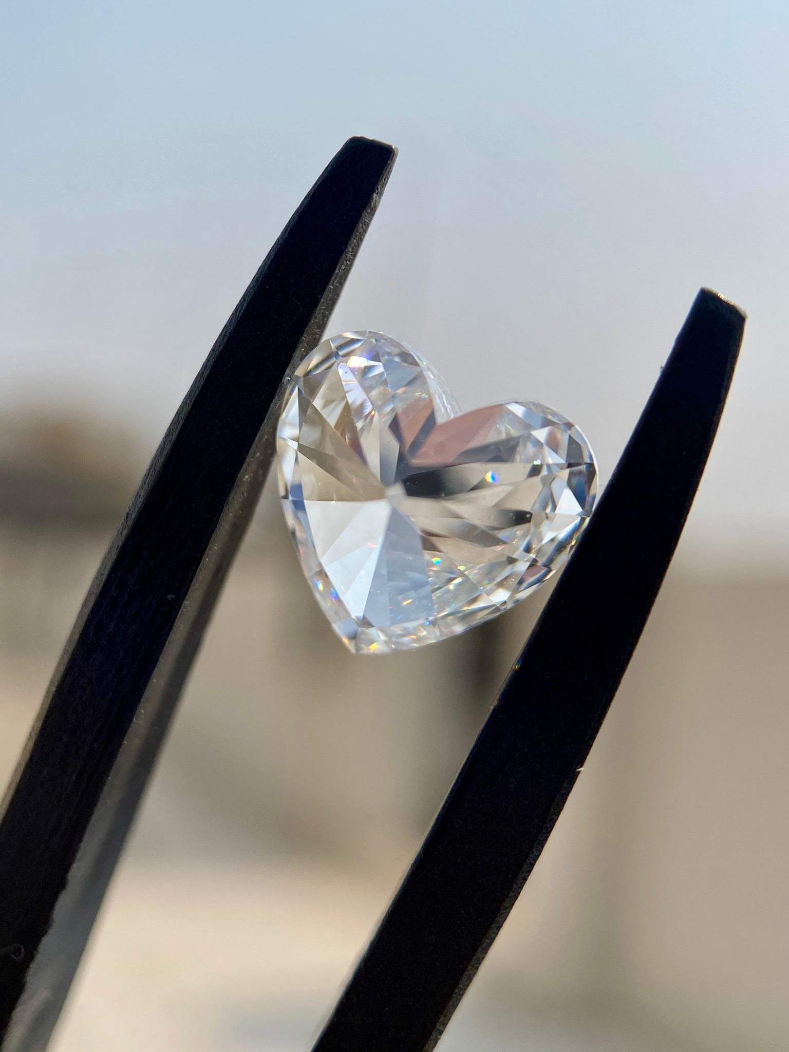 Heart Shape Lab Grown Loose Diamond