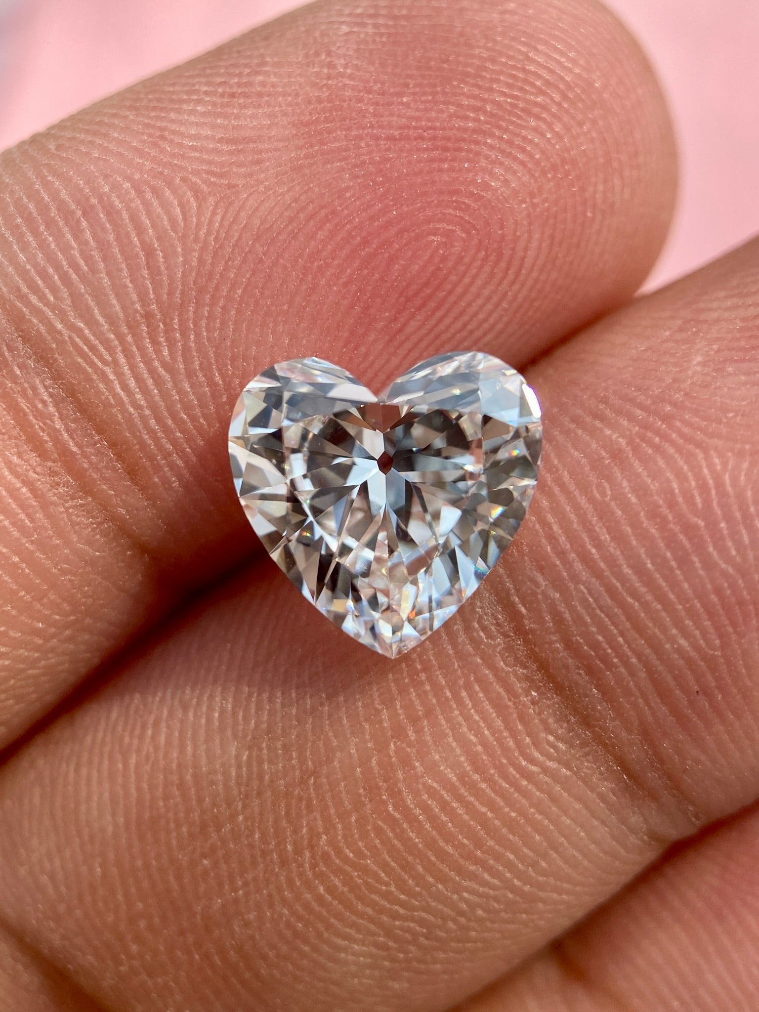 Heart Shape Lab Grown Loose Diamond