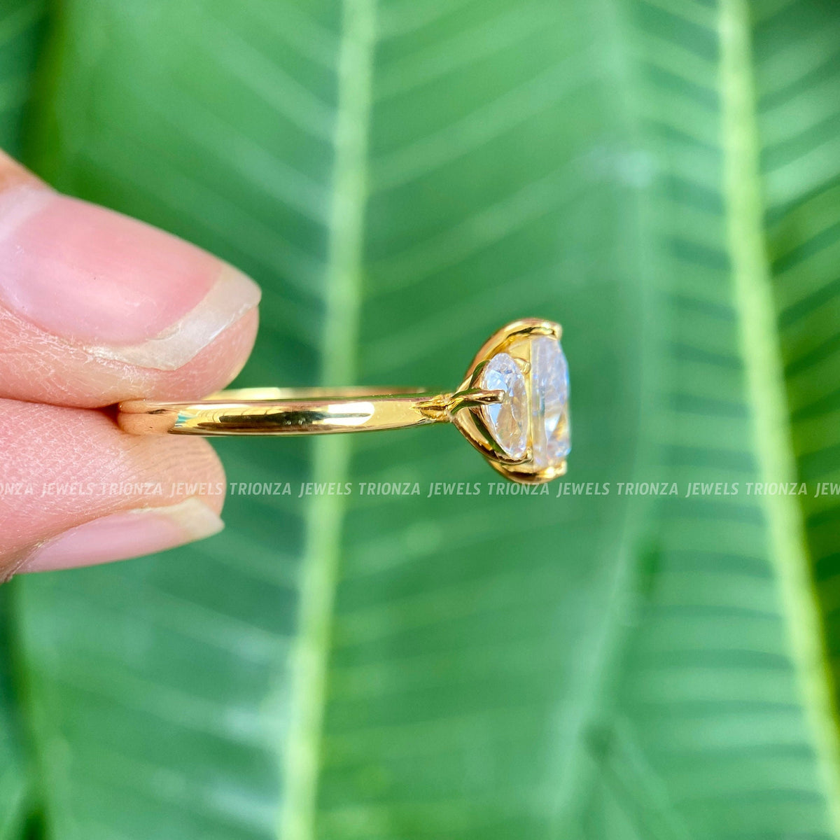 Handmade art-deco ring crafted with prongs or halo setting in gold or platinum