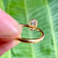 TrionzaDiamond cushion cut moissanite ring designed as a meaningful anniversary gift