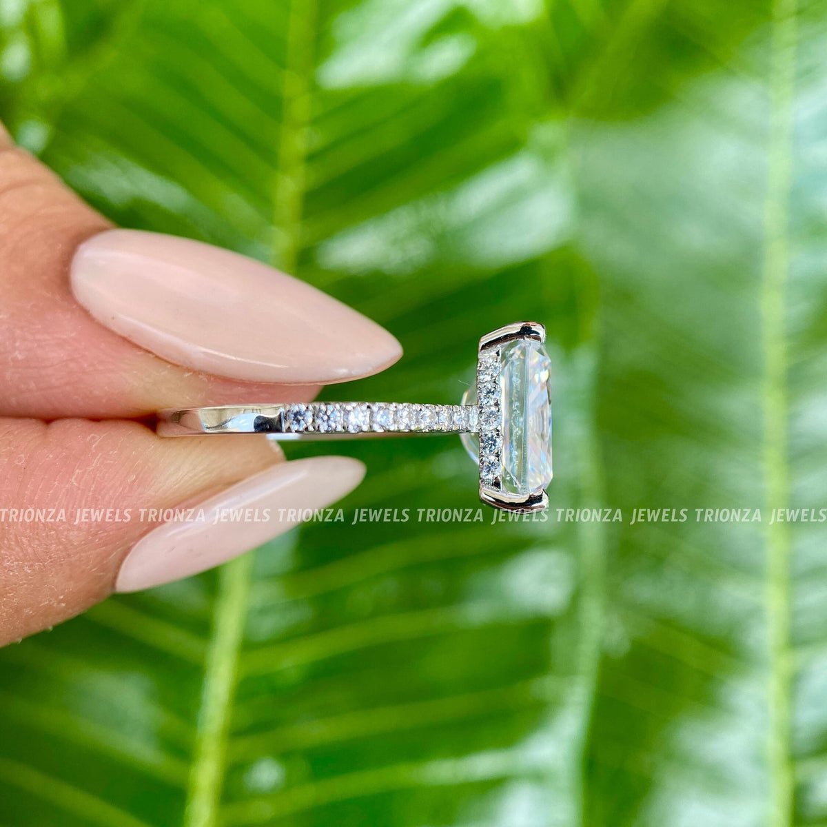 handcrafted engagement ring