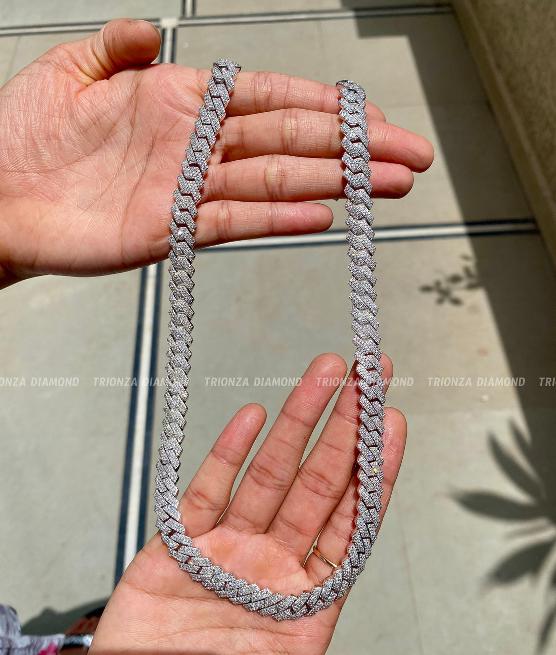 Gold Miami Cuban & Iced Out Diamond Chains - 925 Sterling Silver