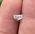 IGI acceptable Cadillac cut lab grown diamond set for custom side stone rings