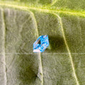 vivid blue diamond for side stone ring