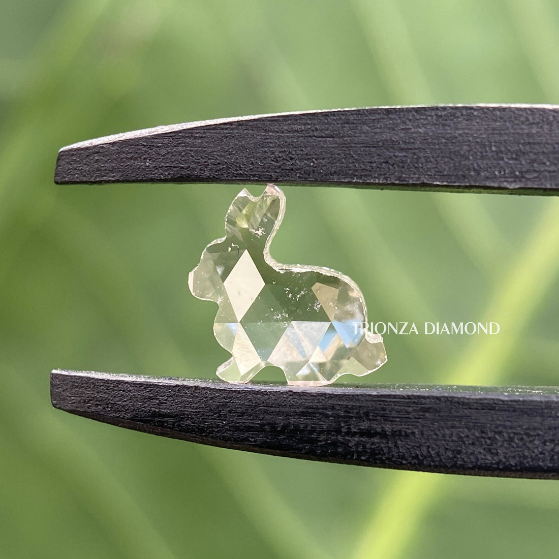 rabbit cut lab grown diamond