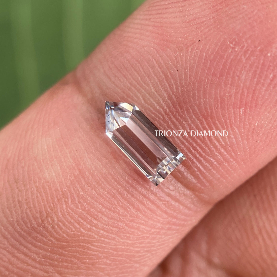Bullet Step Cut Lab Grown Diamond F/VS - Loose, Unique Bullet Shape