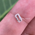 Fancy cut lab grown diamond suited as a side stone for a custom bridal ring design
