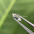 TrionzaDiamond hexagon lab grown diamond crafted for custom engagement ring designs