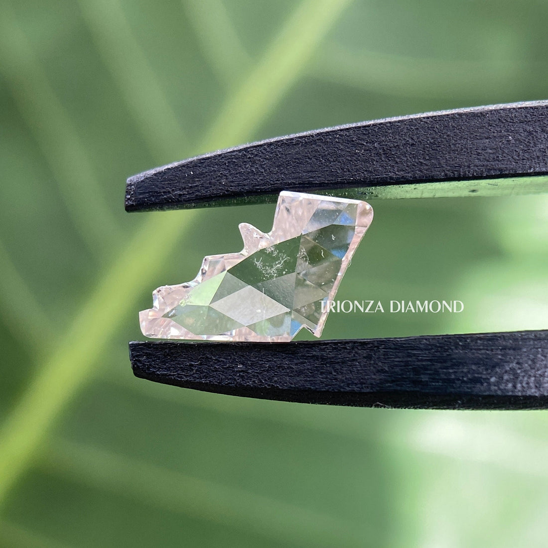 antique cut lab grown diamond