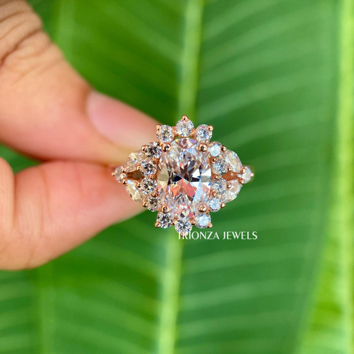 handmade moissanite jewelry