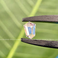 TrionzaDiamond lab grown shield cut diamond ready for a custom engagement ring setting
