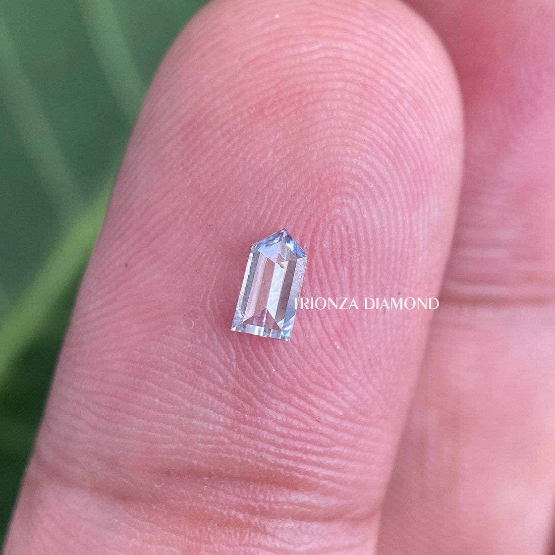 Bullet Step Cut Lab Grown Diamond F/VS | Custom Engagement Ring