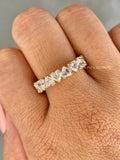 TrionzaDiamond engagement ring handcrafted with IGI certified lab grown diamonds