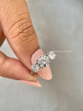 IGI certified lab grown diamond set in a handmade TrionzaDiamond creation