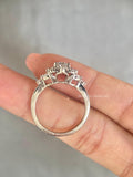 TrionzaDiamond engagement ring crafted with IGI certified lab grown diamonds