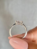 TrionzaDiamond engagement ring crafted with a conflict free lab grown diamond for lasting elegance