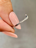 stackable wedding band for women