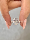Euro shank solitaire ring designed with a timeless and elegant band profile