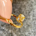 conflict free lab grown diamond ring