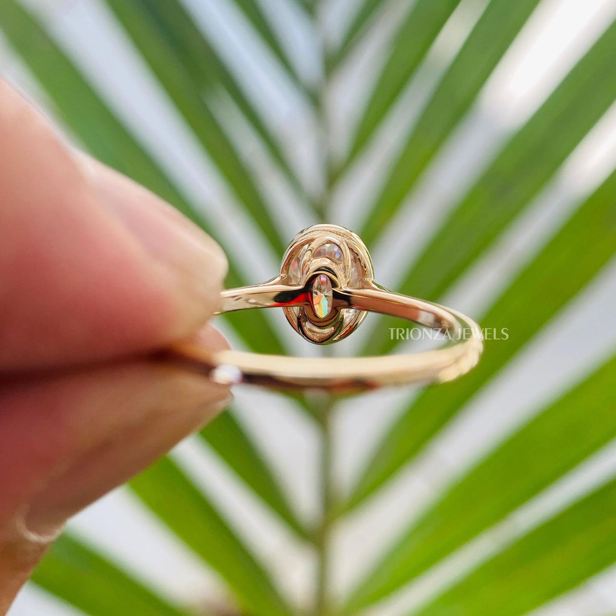 handcrafted 14K gold ring