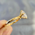D color VVS2 diamond ring