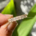 TrionzaDiamond handmade eternity band crafted for anniversary and promise ring gifting