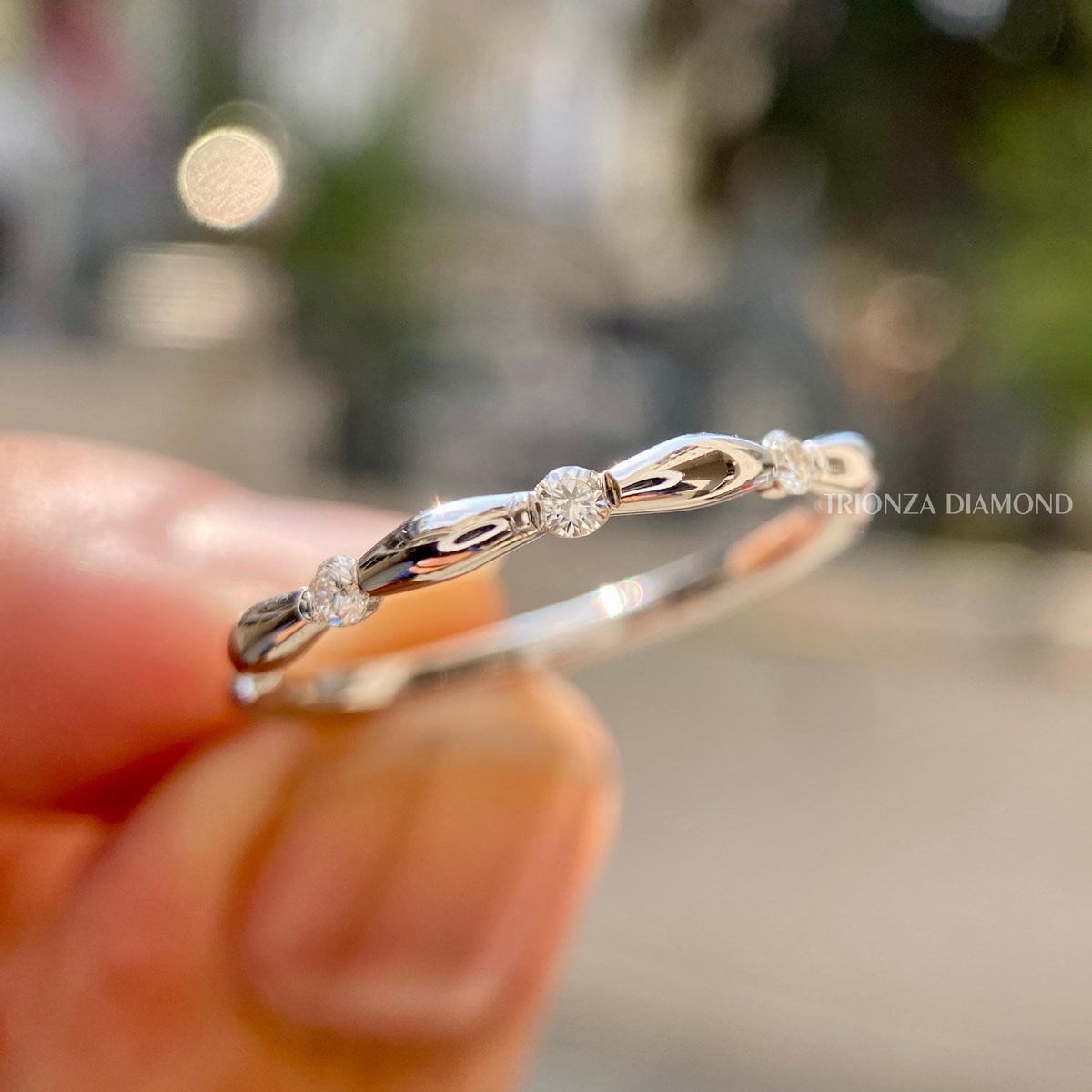 vintage style diamond ring