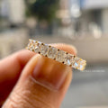 handcrafted diamond wedding band