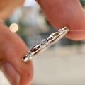 round diamond eternity band