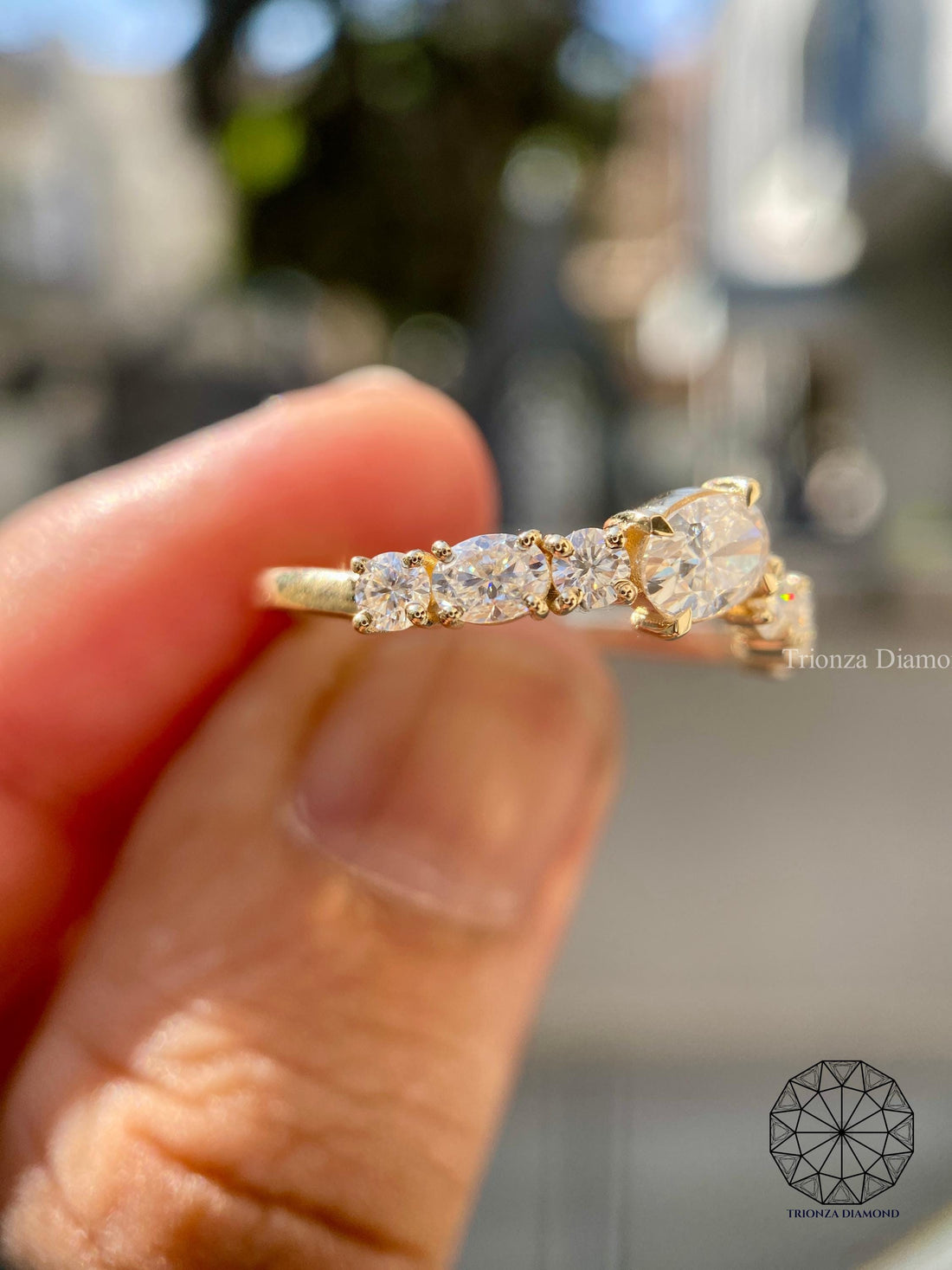 1.33 TCW Lab Grown Diamond Eternity Band | IGI Certified E VVS2 Ring