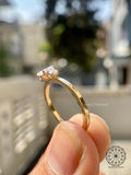 TrionzaDiamond engagement ring designed for engagements, anniversaries, or promise moments