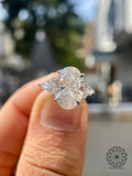 IGI certified lab grown diamond set in a handmade TrionzaDiamond creation
