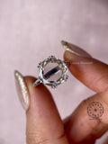 Close-up of the IGI certified diamond highlighting its VVS/VS clarity and brilliance