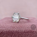 TrionzaDiamond solitaire engagement ring designed for meaningful bridal moments