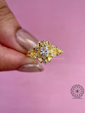 TrionzaDiamond marquise ring