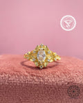 marquise diamond engagement ring