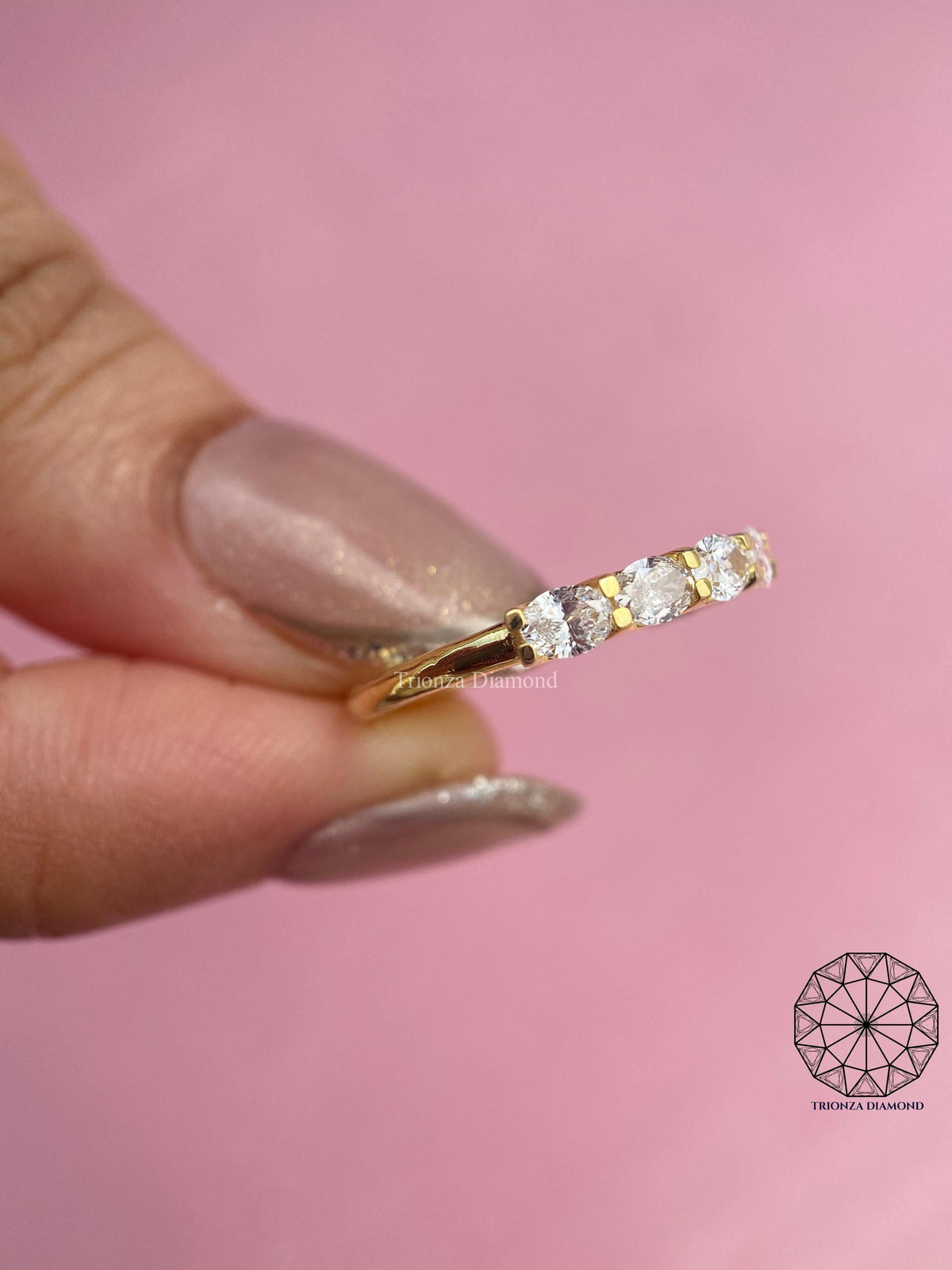 lab grown diamond ring for her