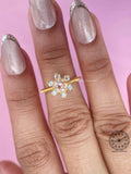 IGI certified lab grown pink diamond set in a handmade TrionzaDiamond creation