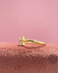 TrionzaDiamond engagement ring handcrafted with IGI certified lab grown diamonds
