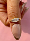 TrionzaDiamond wedding band crafted with E color VVS clarity lab grown diamonds