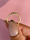 lab grown diamond promise ring