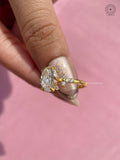 IGI certified lab grown diamond set in a handmade TrionzaDiamond creation