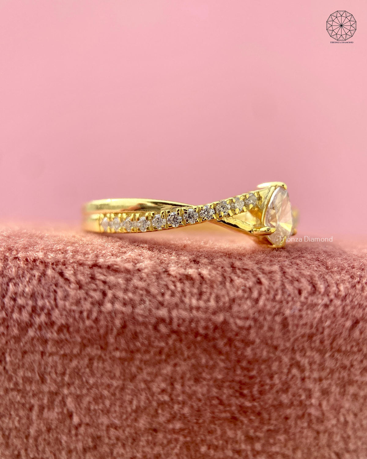 split shank engagement ring