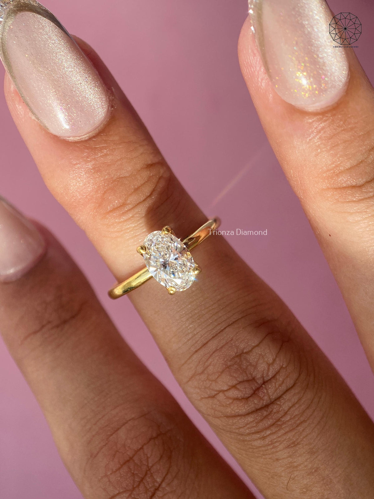 minimalist bridal ring for her