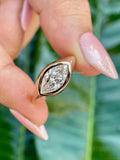 IGI certified lab grown diamond set in a handmade TrionzaDiamond creation