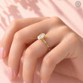 oval diamond ring