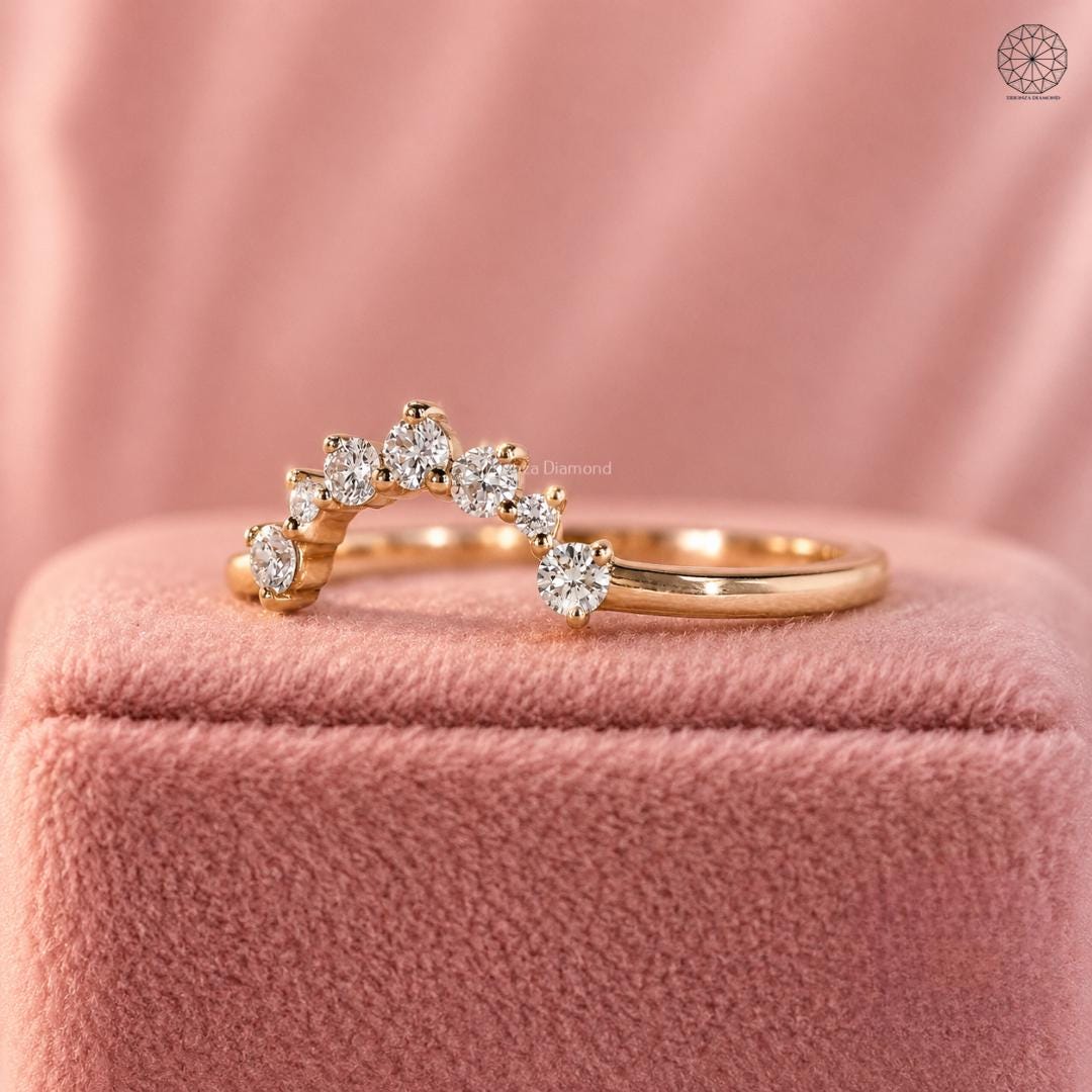 chevron contour ring